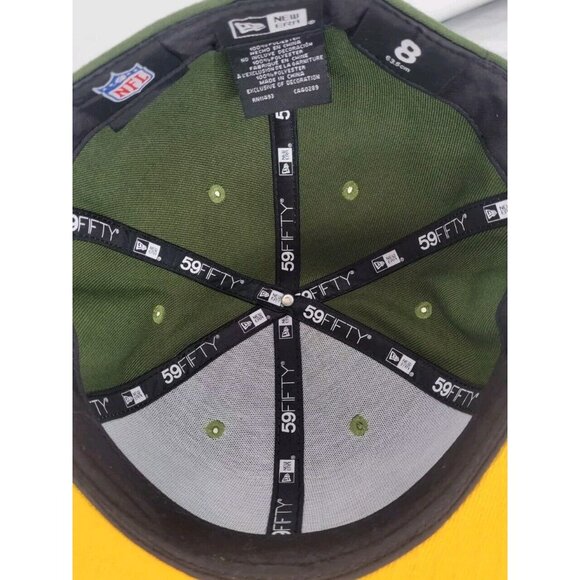 New Era 59Fifty Men Cap NFL Team Green Bay Packers Fitted Hat - Picture 6 of 7